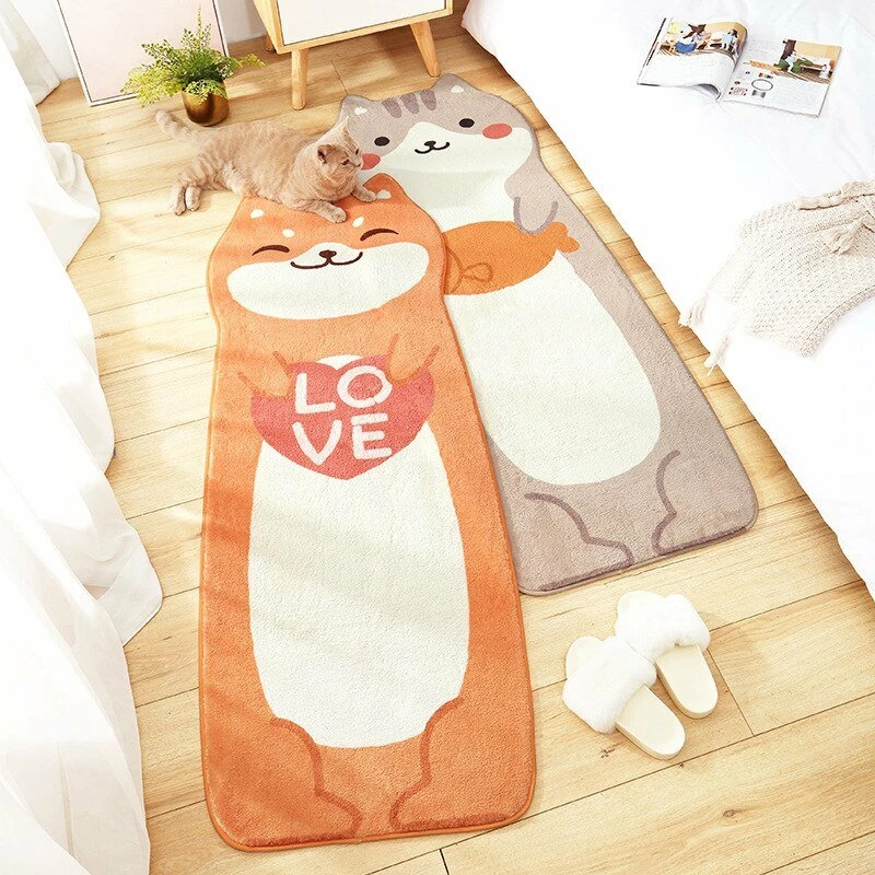 Home Decor Long Fluffy Cat's Buddies Bedroom Rugs Sea Animals 3 Home Decor Long Fluffy Cat's Buddies Bedroom Rugs Sea Animals