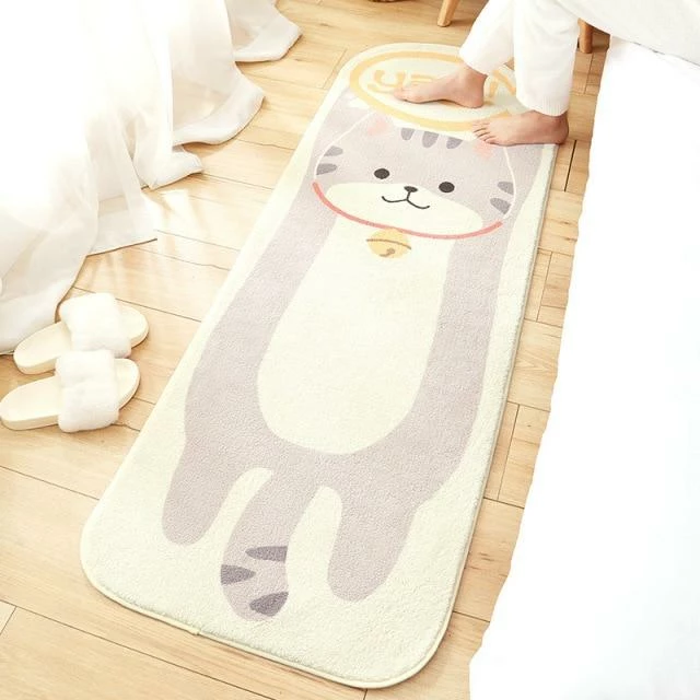 Home Decor Long Fluffy Cat's Buddies Bedroom Rugs Sea Animals 8 Home Decor Long Fluffy Cat's Buddies Bedroom Rugs Sea Animals