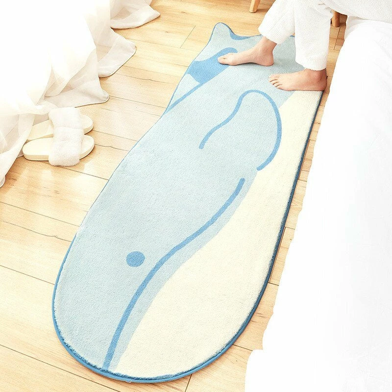 Home Decor Long Fluffy Cat's Buddies Bedroom Rugs Sea Animals 10 Home Decor Long Fluffy Cat's Buddies Bedroom Rugs Sea Animals