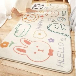 Home Decor Long Fluffy Zoo Day Bedroom Rugs 23 Home Decor Long Fluffy Zoo Day Bedroom Rugs