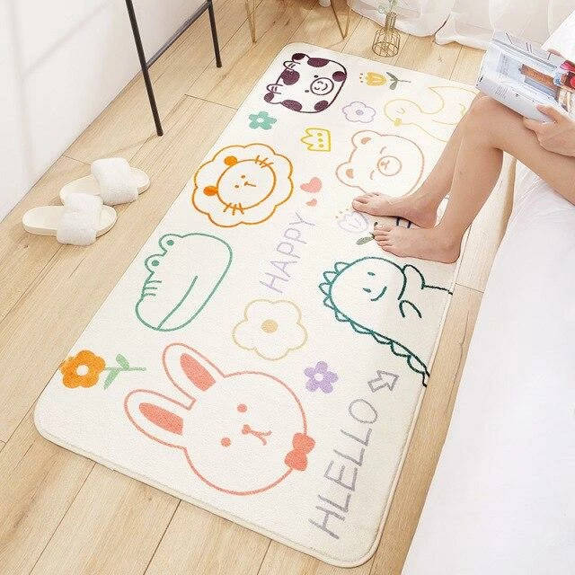 Home Decor Long Fluffy Zoo Day Bedroom Rugs 3 Home Decor Long Fluffy Zoo Day Bedroom Rugs
