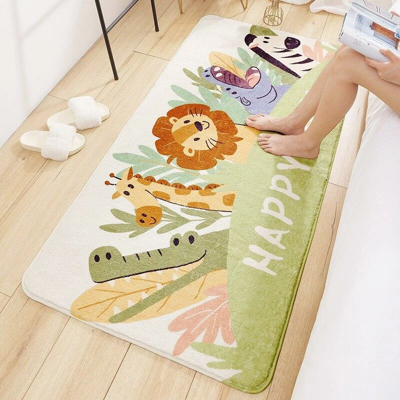 Home Decor Long Fluffy Zoo Day Bedroom Rugs 8 Home Decor Long Fluffy Zoo Day Bedroom Rugs