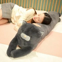 Soft Toy Long Furry Cuddly Cat Bunny Elephant Pig Plushies Plush & Toys