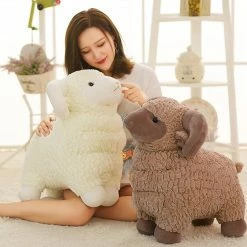 Soft Toy Long Horn Ram Plushie Plush & Toys