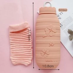 Accessories Long Portable Hot Water Bottle With Sock