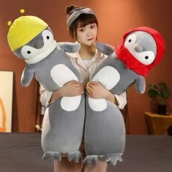 Soft Toy Long Snuggly Penguin Buddies Plush & Toys