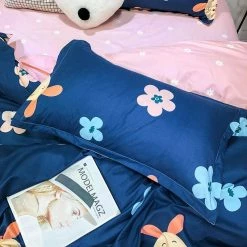 Home Decor Lovely Cute Pig Print Bedding Set Home & Pets