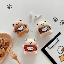 Accessories Lucky Bear Airpods Case (1&2)