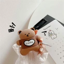 Accessories Lucky Bear Airpods Case (1&2)