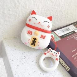 Accessories Lucky Cat Airpods Case (1&2&3&Pro)