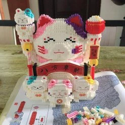 Build It Lucky Fortune Nano Cat Building Set