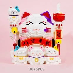 Build It Lucky Fortune Nano Cat Building Set