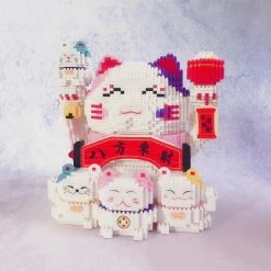 Build It Lucky Fortune Nano Cat Building Set