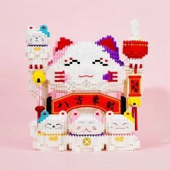 Build It Lucky Fortune Nano Cat Building Set