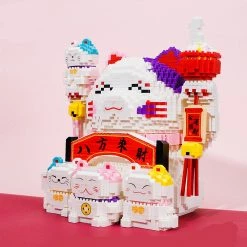 Build It Lucky Fortune Nano Cat Building Set