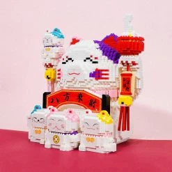 Build It Lucky Fortune Nano Cat Building Set