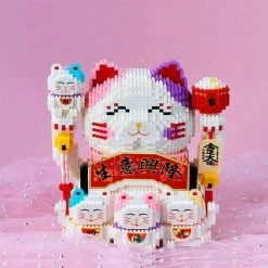 Build It Lucky Fortune Nano Cat Building Set
