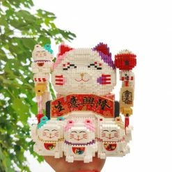 Build It Lucky Fortune Nano Cat Building Set