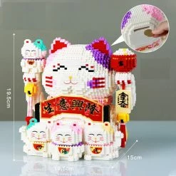 Build It Lucky Fortune Nano Cat Building Set