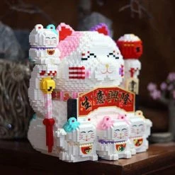 Build It Lucky Fortune Nano Cat Building Set