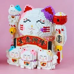 Build It Lucky Fortune Nano Cat Building Set