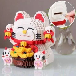 Build It Lucky Fortune Nano Cat Building Set