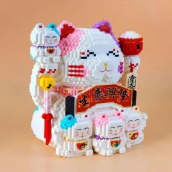 Build It Lucky Fortune Nano Cat Building Set