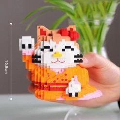 Build It Lucky Fortune Nano Cat Building Set