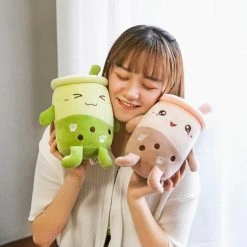 Soft Toy Plush & Toys Matcha Bubble Tea Plush