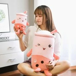 Soft Toy Plush & Toys Matcha Bubble Tea Plush