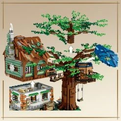 Build It Micro Forest Tree House Building Set