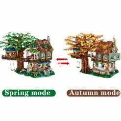 Build It Micro Forest Tree House Building Set