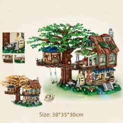 Build It Micro Forest Tree House Building Set