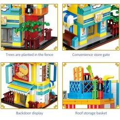 Build It Micro Japanese Detailed Street Stores
