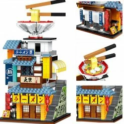 Build It Micro Japanese Detailed Street Stores