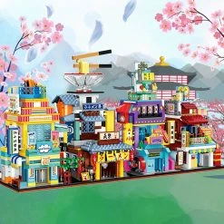 Build It Micro Japanese Detailed Street Stores