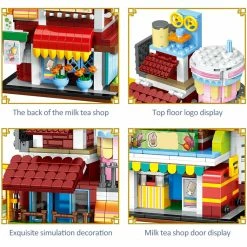 Build It Micro Japanese Detailed Street Stores