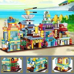 Build It Micro Japanese Detailed Street Stores
