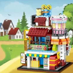 Build It Micro Japanese Detailed Street Stores