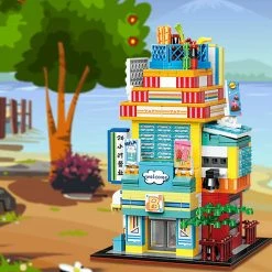 Build It Micro Japanese Detailed Street Stores
