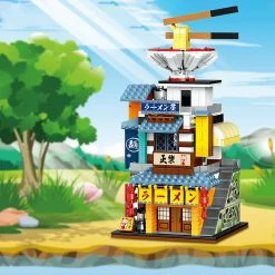 Build It Micro Japanese Detailed Street Stores