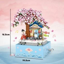 Build It Micro Japanese Sakura Cherry Tree Music Box