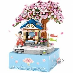 Build It Micro Japanese Sakura Cherry Tree Music Box