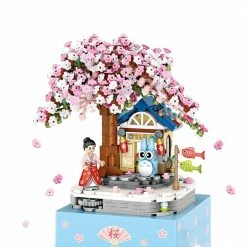 Build It Micro Japanese Sakura Cherry Tree Music Box