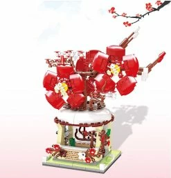 Build It Micro Roses Daffodils Lily And Chrysanthemums Stores