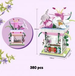 Build It Micro Roses Daffodils Lily And Chrysanthemums Stores