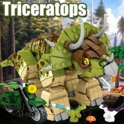Build It Mighty Triceratops Dinosaur Building Set