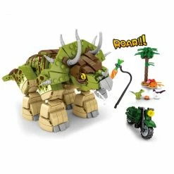 Build It Mighty Triceratops Dinosaur Building Set 18 Build It Mighty Triceratops Dinosaur Building Set