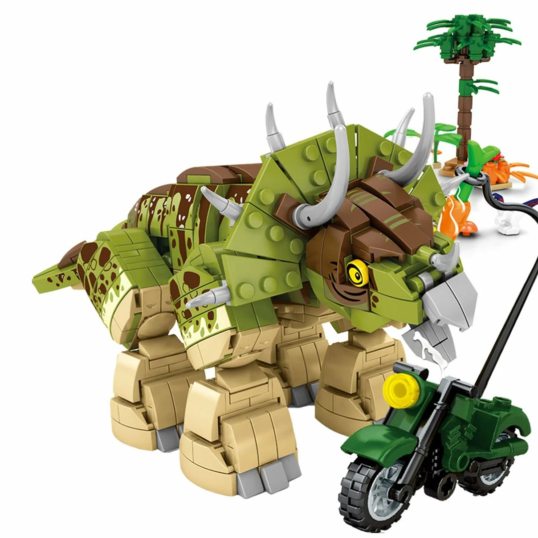 Build It Mighty Triceratops Dinosaur Building Set 8 Build It Mighty Triceratops Dinosaur Building Set