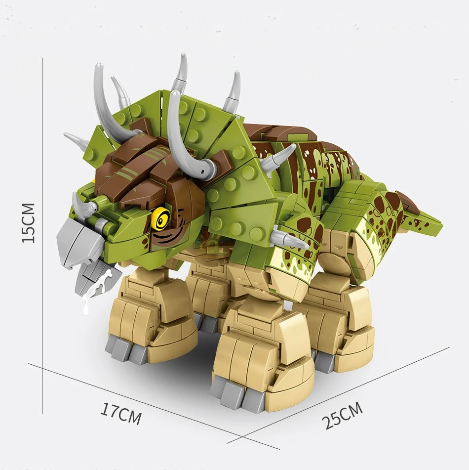 Build It Mighty Triceratops Dinosaur Building Set 9 Build It Mighty Triceratops Dinosaur Building Set